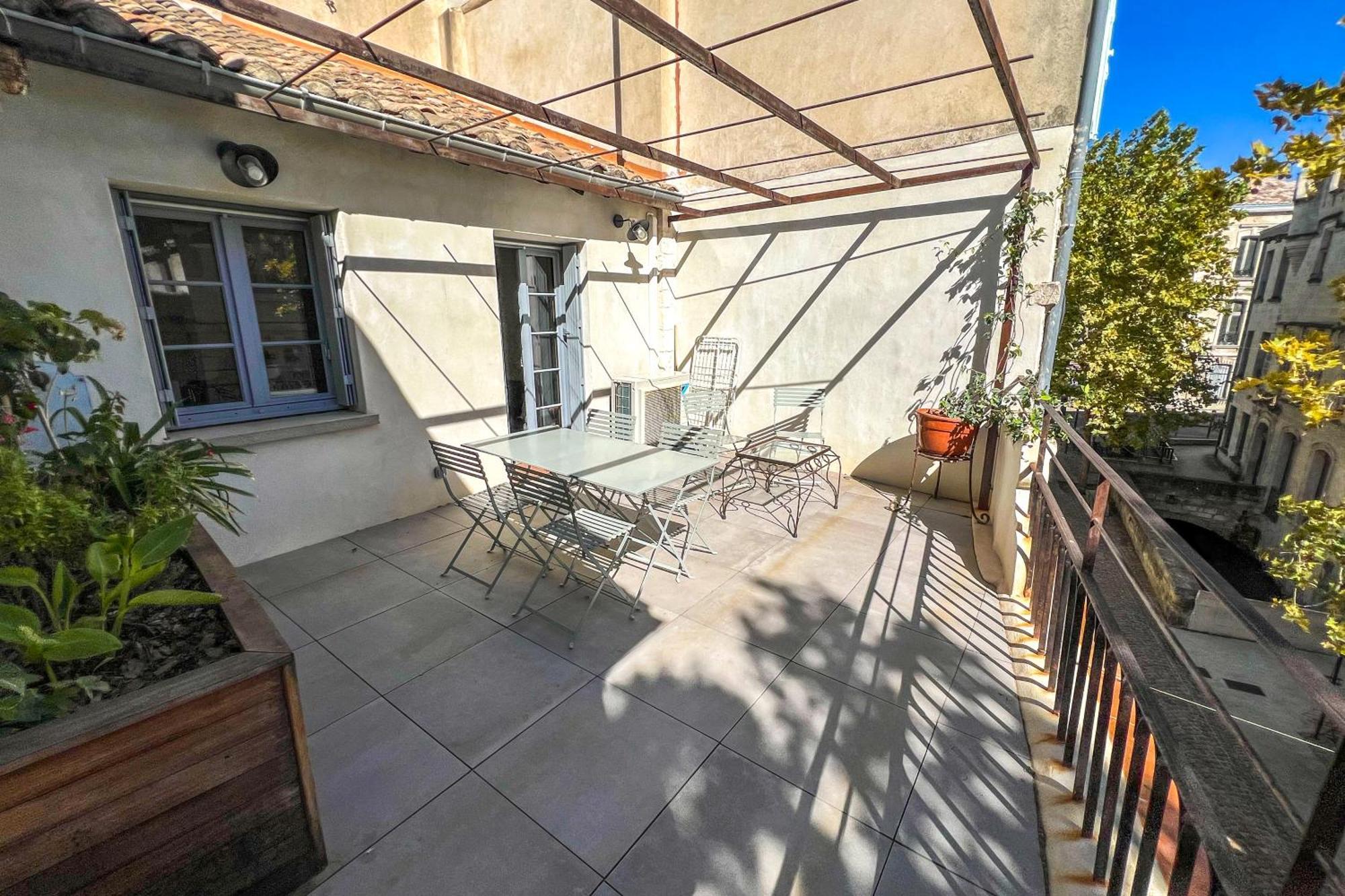 Ac - Private Exterior - Duplex Quartier Des Artistes Apartment Avignon Luaran gambar